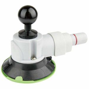 Super Knuckle |   Dia. 26mm Ball W/ 1/4”-20 Female Thread 3” Suction Cup Arms Black, Grey