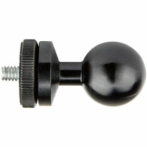 Super Knuckle |   Dia. 26mm Ball W/ 1/4”-20 Male Thread Arms Black