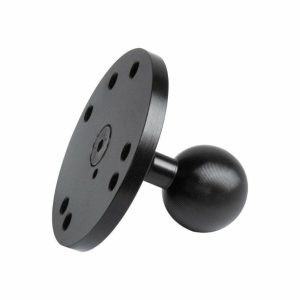 Super Knuckle |   Round Plate Dia. 26mm Ball For Super Knuckle Arms Black