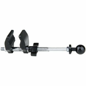 Super Viser Clamps |   Mini Viser Clamp W/ Ball Head Couplers & Clamps Black/ Silver