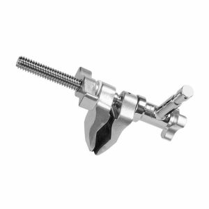 Super Viser Clamps |   Super Viser Clamp Center Jaw W/ Indexed Baby Pin  3.5”(9cm) Couplers & Clamps Silver