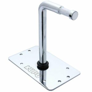 Wall Spreader & Wall Mount Plates |   Right Angle Baby Wall Plate Light Control Silver