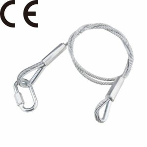 Safety Wire |   100cm Safety Wire- 4.8mm Diameter Couplers & Clamps Safety Wire