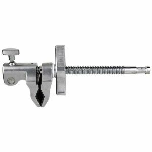 Super Viser Clamps |   Super Viser Clamp Center Jaw W/ Baby Receiver 4″ (10.16cm) Couplers & Clamps Silver