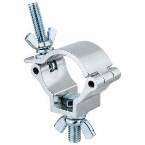 Couplers for Tube Ø 25-38mm |   Mini Coupler-Mini Half Coupler W/ M10 Bolt & Nut (Silver) Couplers & Clamps Couplers for Tube Ø 25-38mm