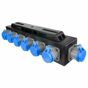 Power Distribution |   POWER DISTRIBUTION BOX FOR 400A-BLUE Power Blue cover, black box